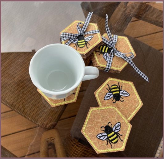 Bee Coasters